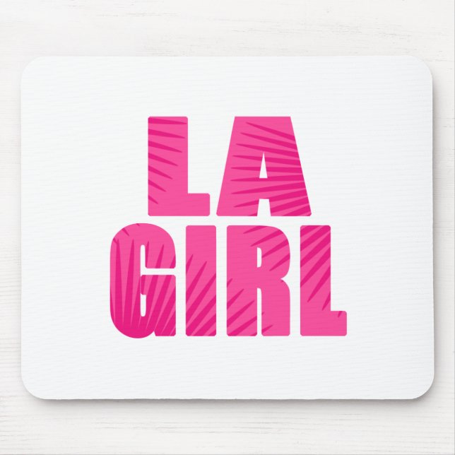 Mousepad LA Girl (Frente)