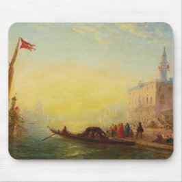 Mousepad La Gondole, Quai Des Esclavons - Félix Ziem