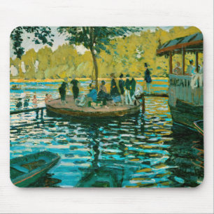 Mousepad La Grenouillere - Claude Monet - 1869