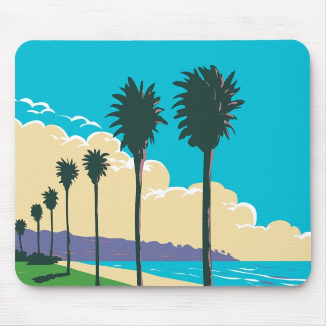 Mousepad La Jolla Shores Beach (Frente)