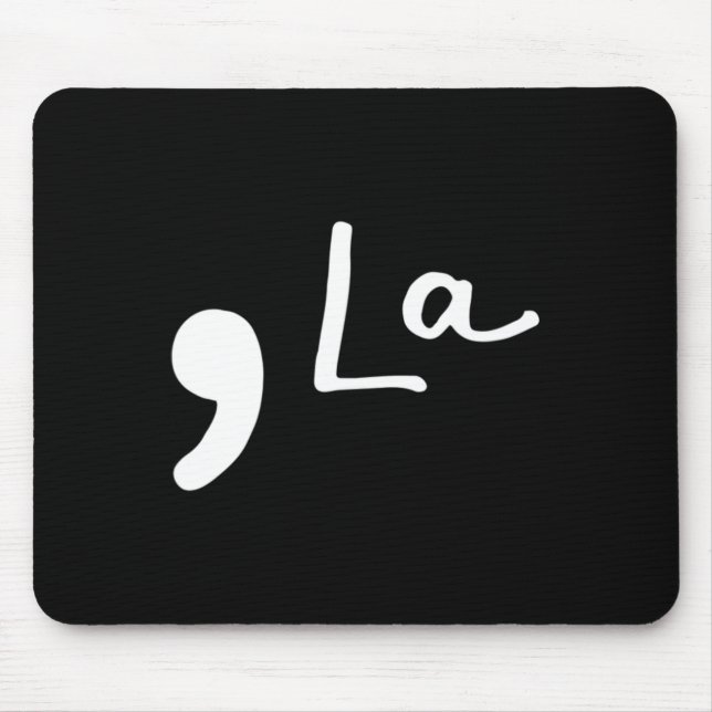 Mousepad La Kamala Harris Funny Democrat Support 2020 Biden (Frente)