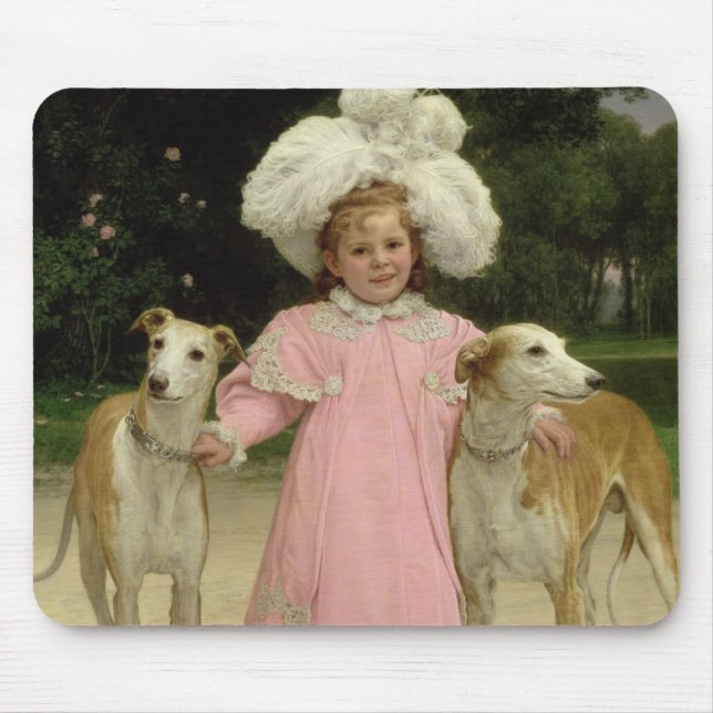 Mousepad La março de Alice Antoinette de, envelhecido cinco (Frente)