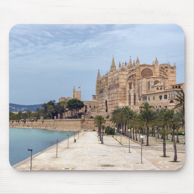 Mousepad La Seu, Catedral de Palma de Maiorca - Espanha (Frente)