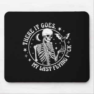 Mousepad Lá Vai O Meu Último Esqueleto De Halloween