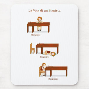 Mousepad La Vita di un Pianista
