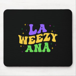 Mousepad La Weezy Ana Mardi Gras Fat Terça-feira Louisiana 