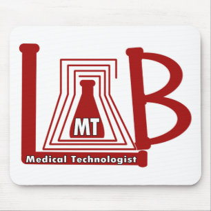 MOUSEPAD LAB FLASK LOGO MT - TECNOLOGISTA MÉDICA