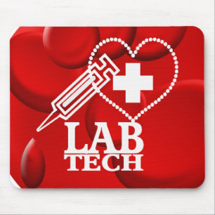 MOUSEPAD LAB TECNT HEARINGE LOGO - CIENTISTA LABORATORIAL