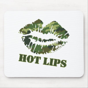 Mousepad Lábios quentes da ERVA-BENTA