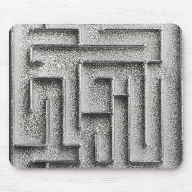 Mousepad Labirinto de prata (Frente)