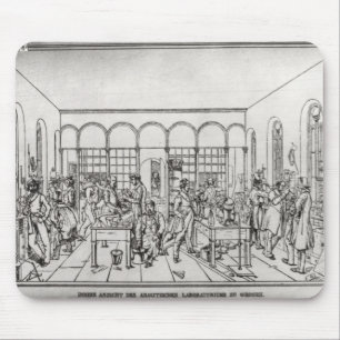 Mousepad Laboratório de química do Baron Justus von Liebi