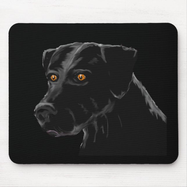 Mousepad Laboratório Preto (Frente)