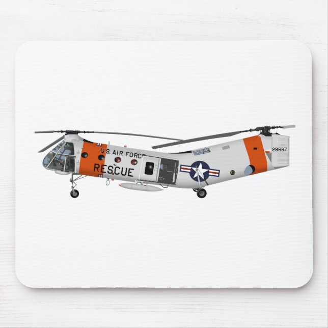 Mousepad Laborioso 457457 de Piasecki H-21 (Frente)