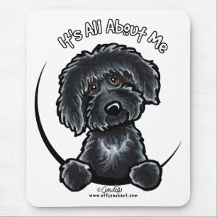 Mousepad Labradodle preto IAAM