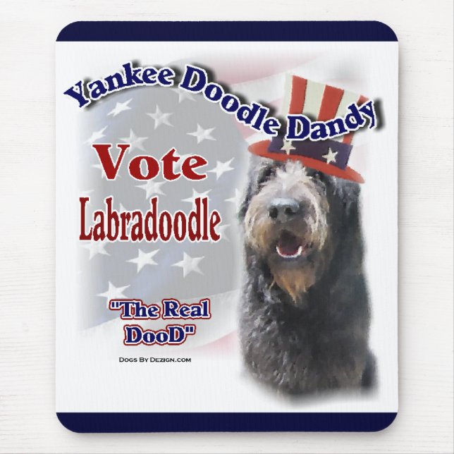 Mousepad Labradoodle Gifts (Frente)