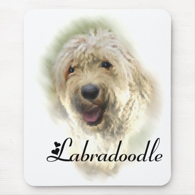 Mousepad Labradoodle Lovers Gifts (Frente)