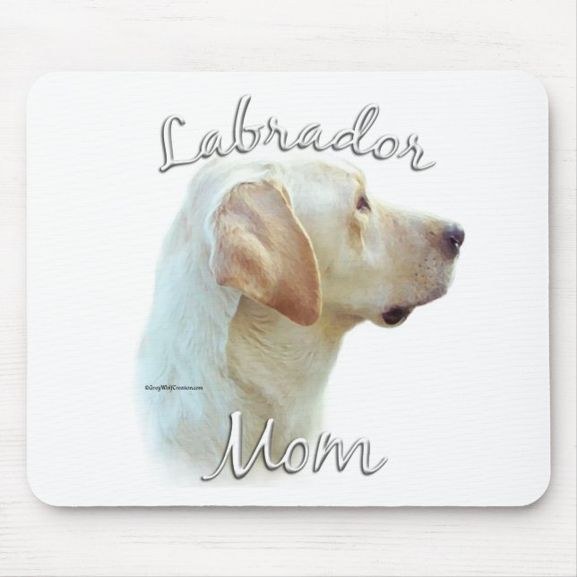 Mousepad Labrador Retriever (amarelo) Mãe 2 (Frente)