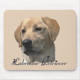 Mousepad Labrador Retriever Oferece Laboratório Amarelo