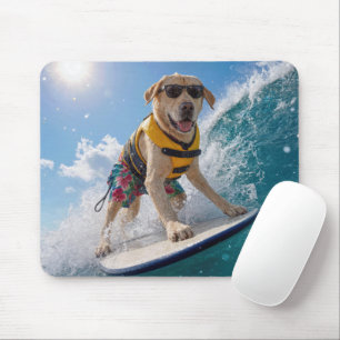 Mousepad Labrador Retriever Surfista