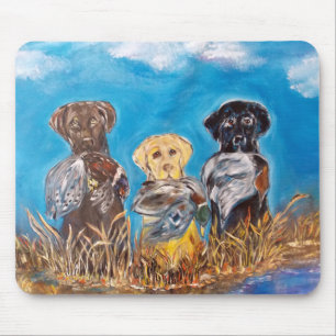 MOUSEPAD LABRADORES RETRIEVERS