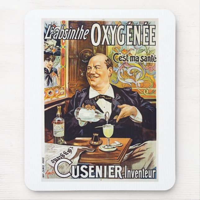 Mousepad L'Absinthe Cusenier (Frente)
