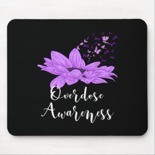 Mousepad Laço Roxo Borboleta Girassol Superlotação Conscien