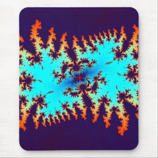Mousepad laço-tintura do fractal: impressão animal