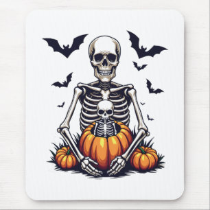 Mousepad Lacrimejo Halloween Gravidez Esqueleto Gravidez