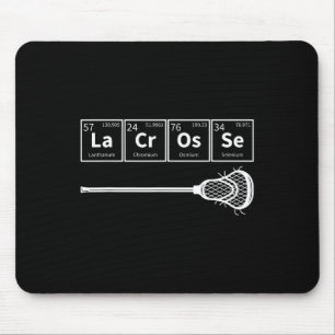 Mousepad Lacrosse Esporte Mesa Periódica De Elementos Lax P