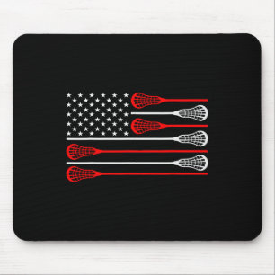 Mousepad Lacrosse Goalie Lacrosse Luvas Stick Lax Goalie U
