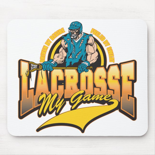 Mousepad Lacrosse meu jogo (Frente)