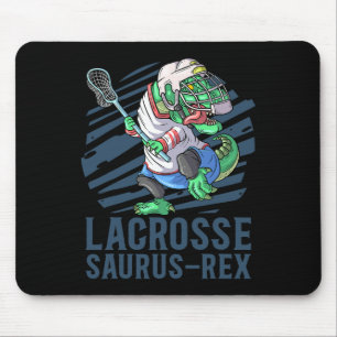 Mousepad Lacrosse-o-saurus T Rex Dinossauro Com Lança de La