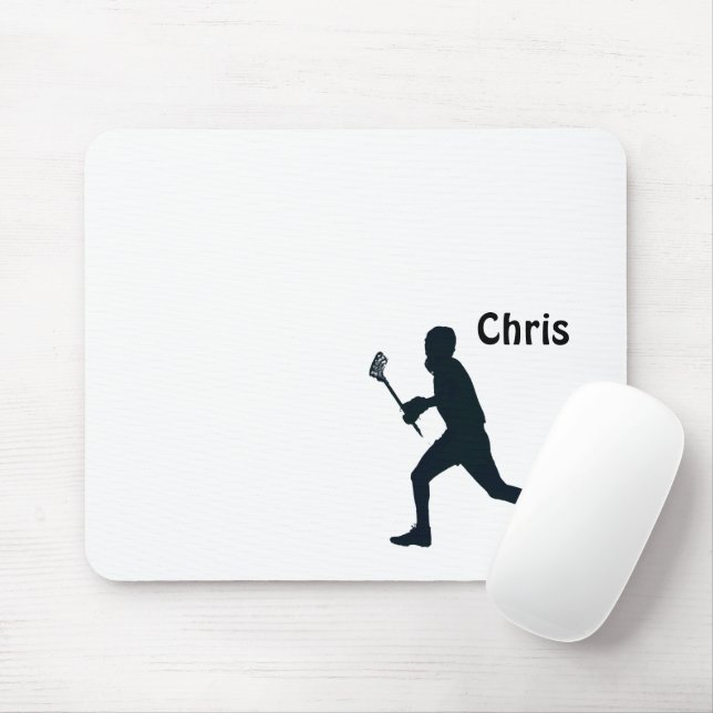 Mousepad Lacrosse Personalizada (Com mouse)