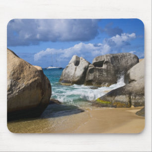 Mousepad Lado da praia em Virgin Gorda, Virgem Britânica