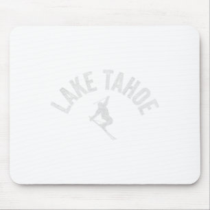Mousepad Lado De Esqui Tahoe Ca Alpino Ski Vintage Tahoe Ca