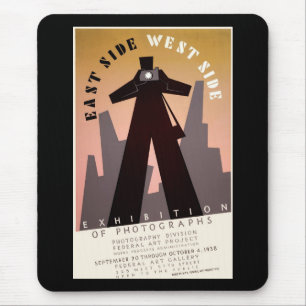 Mousepad Lado Leste ~ Lado Oeste