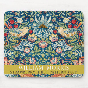 Mousepad Ladrão de morango - Design de William Morris