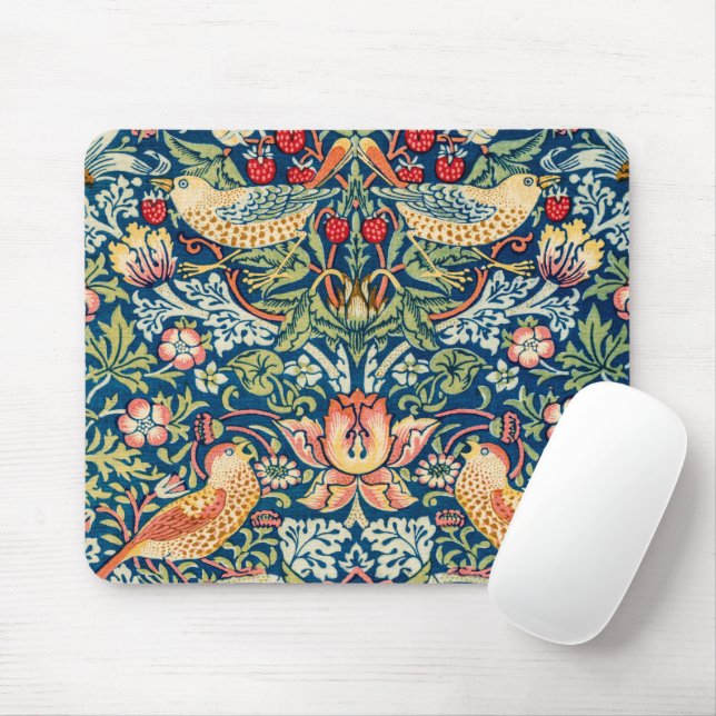Mousepad Ladrão de Morango, William Morris (Com mouse)