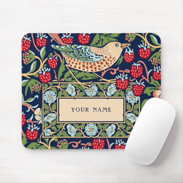 Mousepad Ladrão de Morango William Morris (Com mouse)