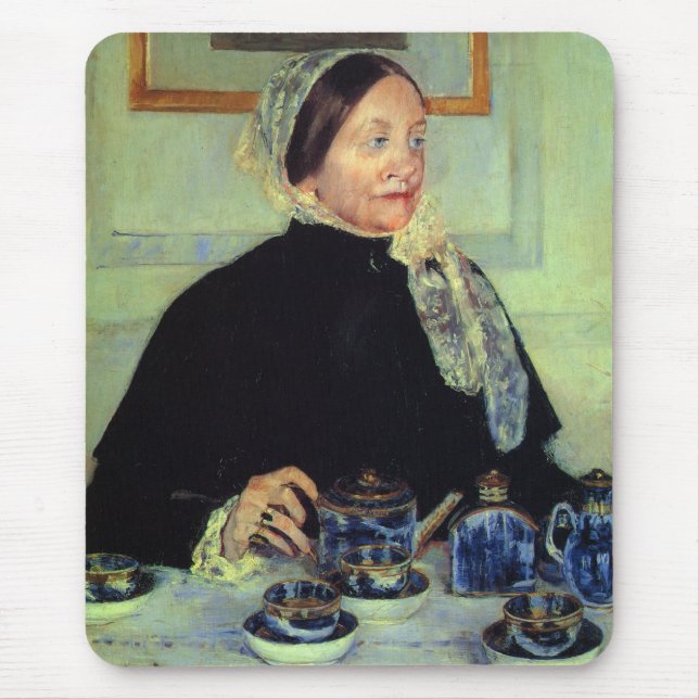 Mousepad Lady Na Mesa Do Chá (Frente)