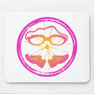 Mousepad Lady Triathlon, mulher triathlon