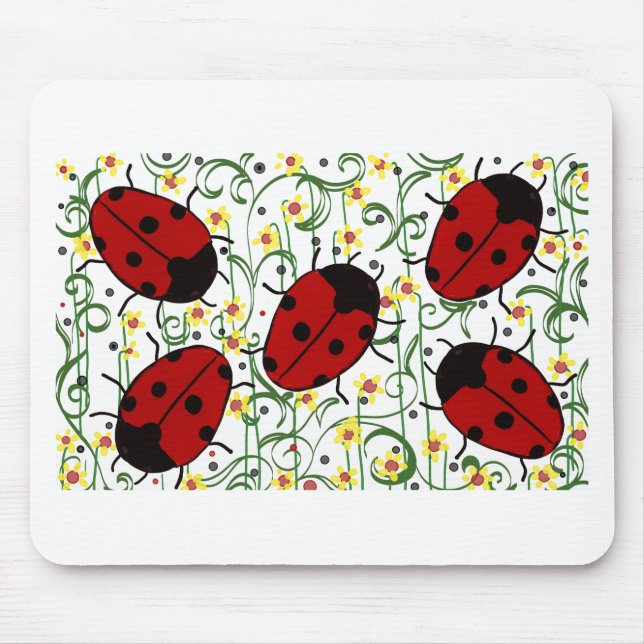 Mousepad Ladybug Art (Frente)