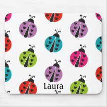 Ladybug Colorido Whimsical Personalizado