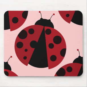 Mousepad Ladybug Cute