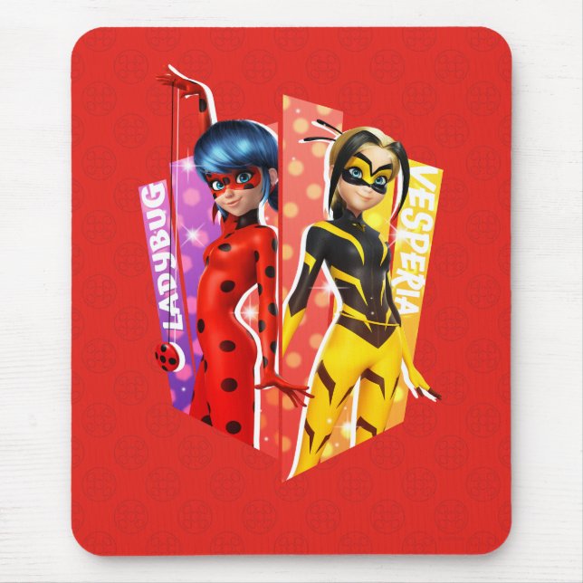 Mousepad Ladybug e Vesperia Graphic (Frente)