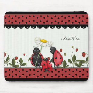 Mousepad Ladybug Stroll
