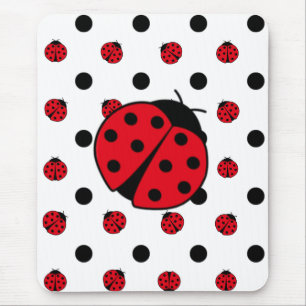 Mousepad Ladybugs 