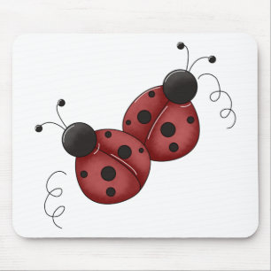 Mousepad Ladybugs