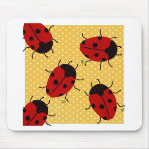 MOUSEPAD LADYBUGS