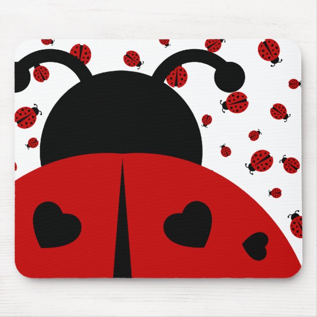 Mousepad ladybugz. (Frente)